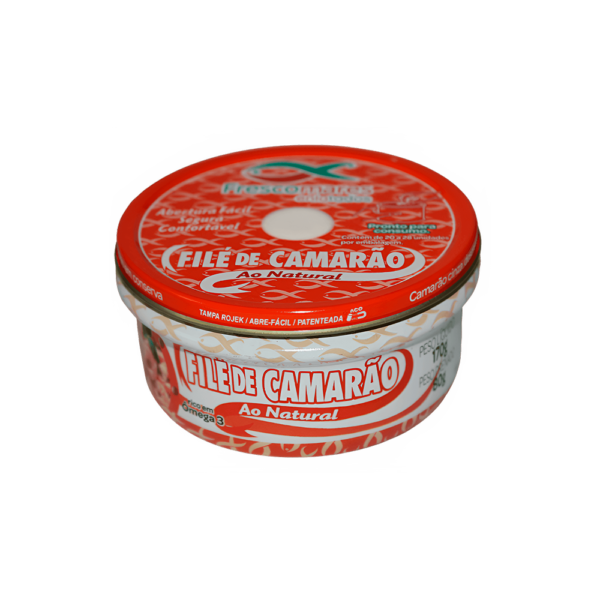 Filé de Camarão Ao Natural (170g)
